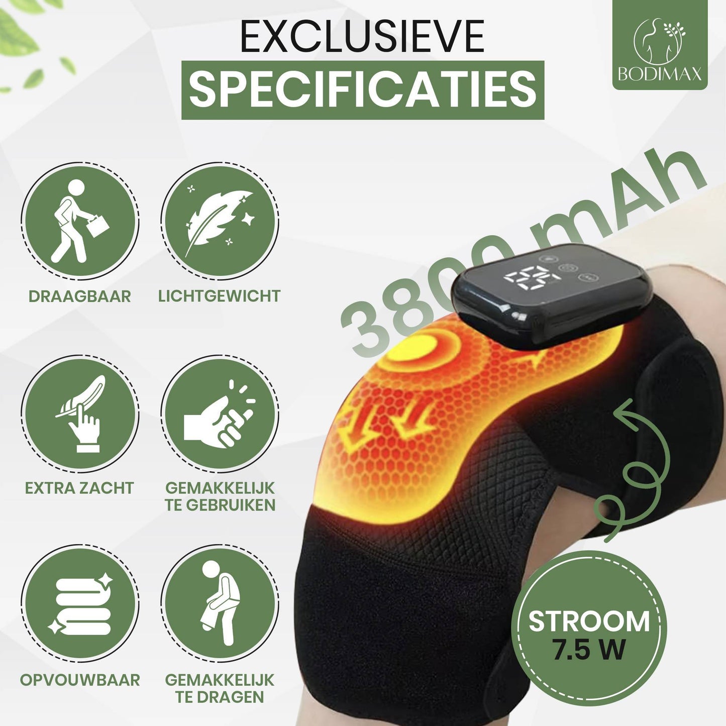 Kniemassage                 Apparaat