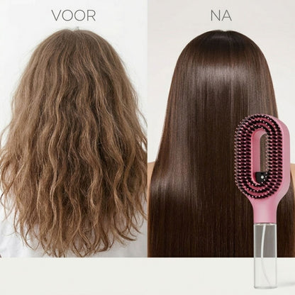 2-in-1 Haarborstel met Mistfunctie