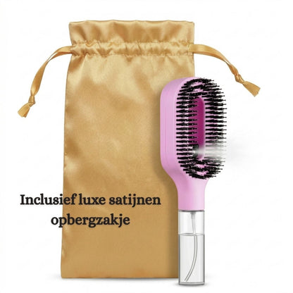 2-in-1 Haarborstel met Mistfunctie