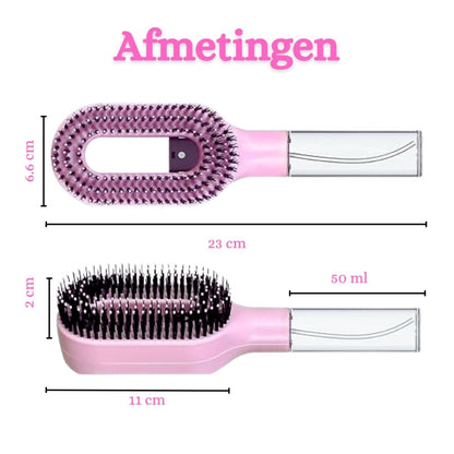 2-in-1 Haarborstel met Mistfunctie
