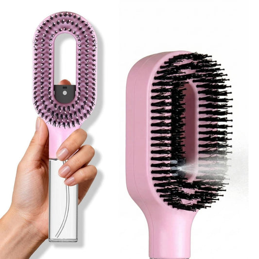 2-in-1 Haarborstel met Mistfunctie